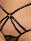 Rosalie Embroidered Lace Strappy Backless Tanga from Love It Curvy