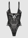 Flora Strappy Lace Teddy from Love It Curvy
