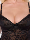 Flora Lace Babydoll & G-String Set from Love It Curvy