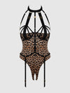 Devon Micro Strappy Harness Teddy from Love It Curvy