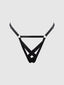 Devon Elastic Strappy X Front G-String from Love It Curvy