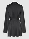 Brigeta Short Satin Robe from Love It Curvy
