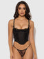 Jocelyn Lace Underewire Bustier & G-String Set from Love It Curvy