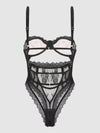 Jocelyn Satin & Lace Underwire Teddy from Love It Curvy