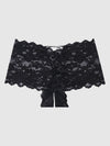 Bella Lace Crotchless Cheeky from Love It Curvy