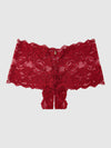 Bella Lace Crotchless Cheeky from Love It Curvy