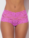 Bella Lace Crotchless Cheeky from Love It Curvy
