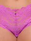Bella Lace Crotchless Cheeky from Love It Curvy