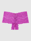 Bella Lace Crotchless Cheeky from Love It Curvy