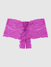 Bella Lace Crotchless Cheeky from Love It Curvy