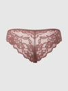Bella Lace Up Front Lace Tanga from Love It Curvy