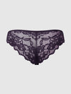 Bella Lace Up Front Lace Tanga from Love It Curvy