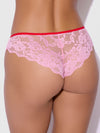Bella Lace Up Front Lace Crotchless Tanga | Love It Curvy