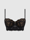 Savannah Lace Longline Push Up Balconette Bra from Love It Curvy