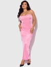 Zoe Oil Slick Maxi Gown from Love It Curvy
