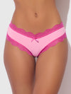 Vera Micro & Lace Trim G-String from Love It Curvy