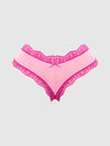 Vera Micro & Lace Trim G-String from Love It Curvy
