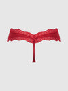 Vera Micro & Lace Trim G-String from Love It Curvy