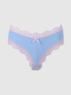 Vera Micro & Lace Trim G-String from Love It Curvy
