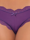 Vera Micro & Lace Trim G-String from Love It Curvy