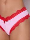 Vera Micro & Lace Trim G-String from Love It Curvy