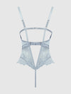 Sienna Satin & Lace Wireless Teddy from Love It Curvy