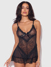 Kiki Lace Babydol & G-String Set from Love It Curvy