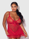 Kiki Lace Babydol & G-String Set from Love It Curvy