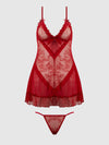 Kiki Lace Babydol & G-String Set from Love It Curvy