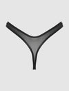 Kiki Lace & Mesh Thong from Love It Curvy