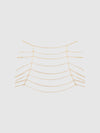 Chain Draped Skirt from Love It Curvy
