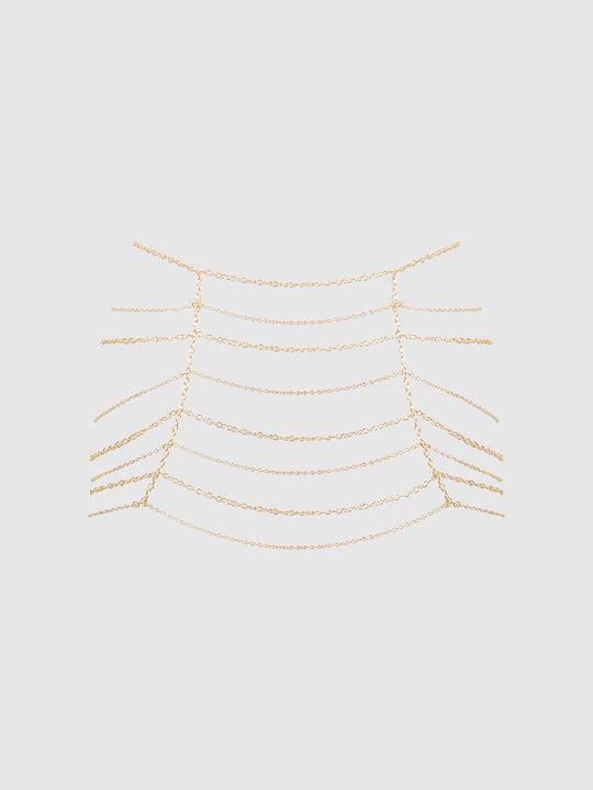 Chain Draped Skirt from Love It Curvy