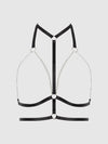 Chain & Elastic Double Harness Top from Love It Curvy