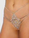 Rhinestone Swirl Knot Panty from Love It Curvy