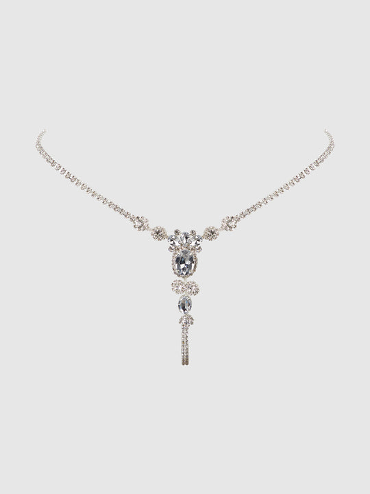 Ornate Rhinestone G-String from Love It Curvy