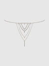 Rhinestone V-Front Panty from Love It Curvy
