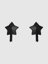 Rhinestone & Leather-Like Star Tassel Pasties from Love It Curvy