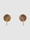 Leopard & Gold Chain Round Tassel Pasties from Love It Curvy