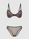 Chantal Mesh Unlined Bra & Hipster Set from Love It Curvy