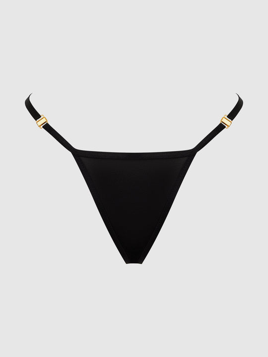 Yvone Shimmer Mesh G-String from Love It Curvy