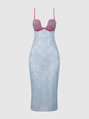 Yvone Lace Plunge Push Up Gown | Love It Curvy