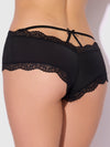Vera Micro & Lace Trim Strappy Back Cheeky from Love It Curvy