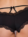Vera Micro & Lace Trim Strappy Back Cheeky from Love It Curvy