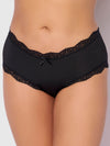 Vera Micro & Lace Trim Strappy Back Cheeky from Love It Curvy