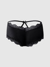 Vera Micro & Lace Trim Strappy Back Cheeky from Love It Curvy
