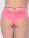 Vera Micro & Lace Trim Strappy Back Cheeky from Love It Curvy