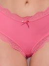 Vera Micro & Lace Trim Strappy Back Cheeky from Love It Curvy