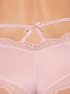 Vera Micro & Lace Trim Strappy Back Cheeky from Love It Curvy