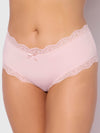 Vera Micro & Lace Trim Strappy Back Cheeky from Love It Curvy