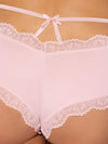 Vera Micro & Lace Trim Strappy Back Cheeky from Love It Curvy